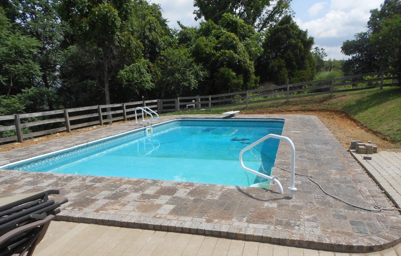 Stone patio