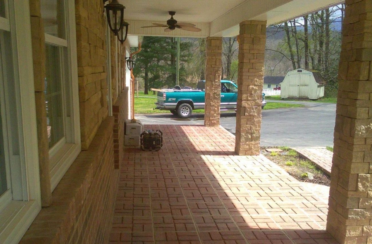 Custom patio design
